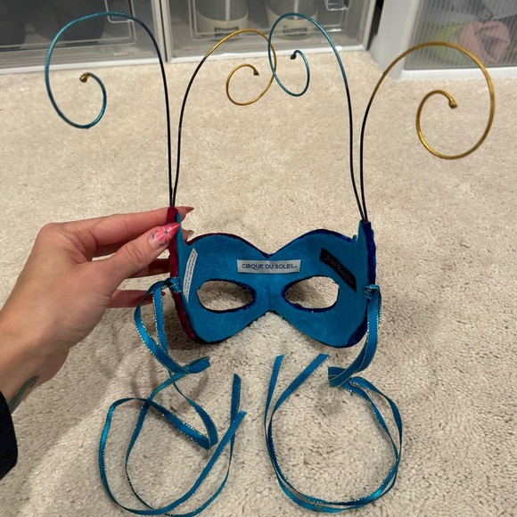 Cirque Du Soleil Mask From Las Vegas Fairy Insect Fantasy Masquerade Halloween - Picture 8 of 11